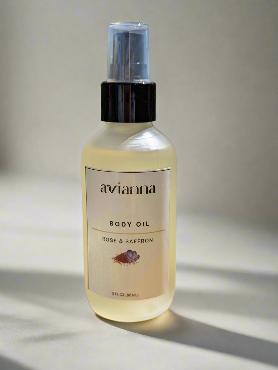 Rose &amp; Saffron Body Oil
